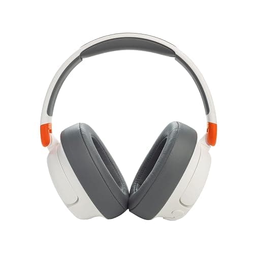 JBL JR 460NC - Wireless Over-Ear Noise Cancelling Kids Headphones - White thumbnail 9