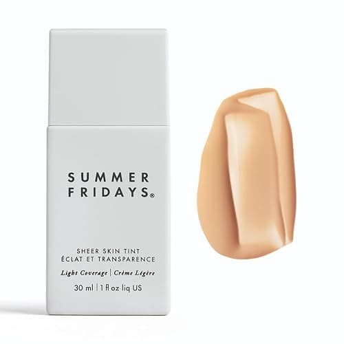 Summer Fridays Sheer Skin Tint - Skin Tint with Hyaluronic Acid - Helps Diminish Uneven Skin Tone - Sheer to Light Coverage - Shade 2 - Light with Cool Undertones (1 Fl Oz) - Image 1