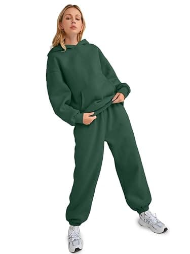 AUTOMET Womens 2 Piece Outfits Lounge Hoodie Sweatsuit Sets Plus Size Fall Fashion Clothes Airport Travel Pants Tracksuits thumbnail 5
