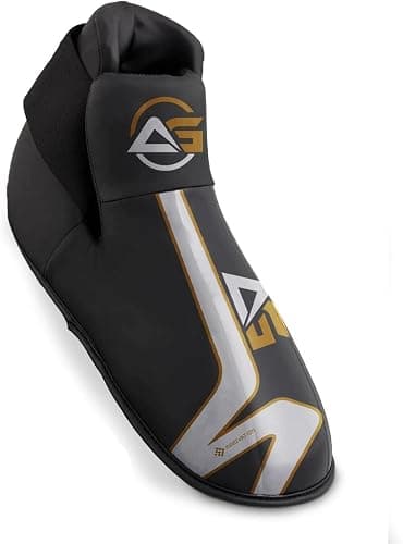 Semi Contact Kick Boxing Cut Boots, Foam Pad Kids Taekwondo Foot Guard, Karate Sparring Feet Protector Footgear thumbnail 3