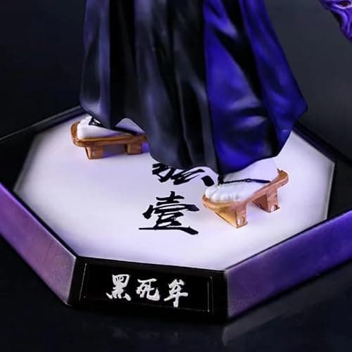 REOZIGN Kokushibo Figur mit Schwert stehend Kokushibo Figur 27 cm / 10,6 Zoll Statue Anime Modell Schreibtischornament Geschenke thumbnail 8