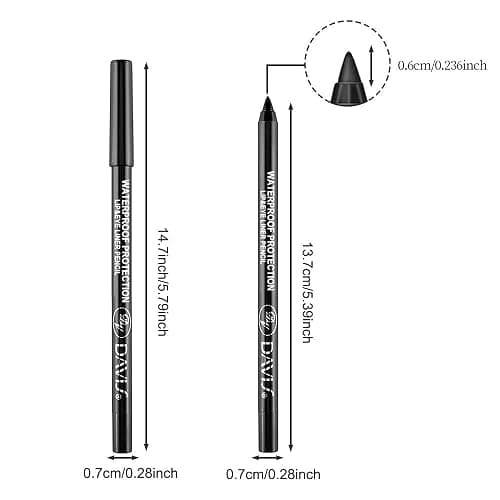 LemonSac 15PCS Colorful Eyeliner Pen Set, Eye Shadow Pencil, Pearl & Matte Metallic Glitter Eyeliner for Women, Eye & Lip Liner, Professional Eye Makeup Set thumbnail 7