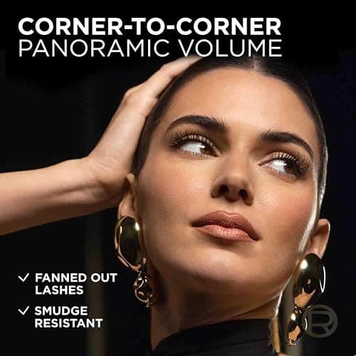L'Oreal Paris Volumising Mascara, For Intense Volume and a Fanned Out Effect, 1.4x Bigger Looking Eyes, Clump-free Formula, Suitable for Sensitive Eyes, Volume Million Lashes Panorama thumbnail 4