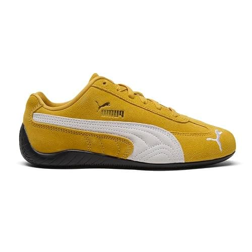 PUMA Womens Speedcat Og Lace Up Sneakers Shoes Casual - Yellow - Image 1