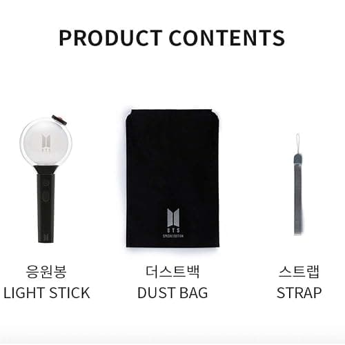 DREAMUS BTS Official Lightstick Map of The Soul Special Edition + BTS Transparant Photocard thumbnail 6
