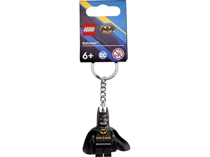 LEGO Super Heroes Batman Black Suit Minifigure Keyring 854235 thumbnail 2