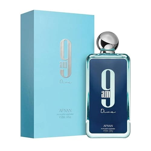 Afnan 9 AM Dive Unisex Eau De Parfum, 3.4 Fl. Oz thumbnail 5