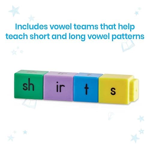 hand2mind Reading Rods Phonics Word-Building, Word Building Activities, Spelling Toys, Montessori Alphabet Letters, Reading Tools for Kids, Science of Reading Manipulatives, Phonemic Awareness thumbnail 5