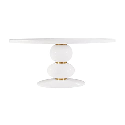 TOV Furniture Arianna 72" Round Dining Table - Image 1