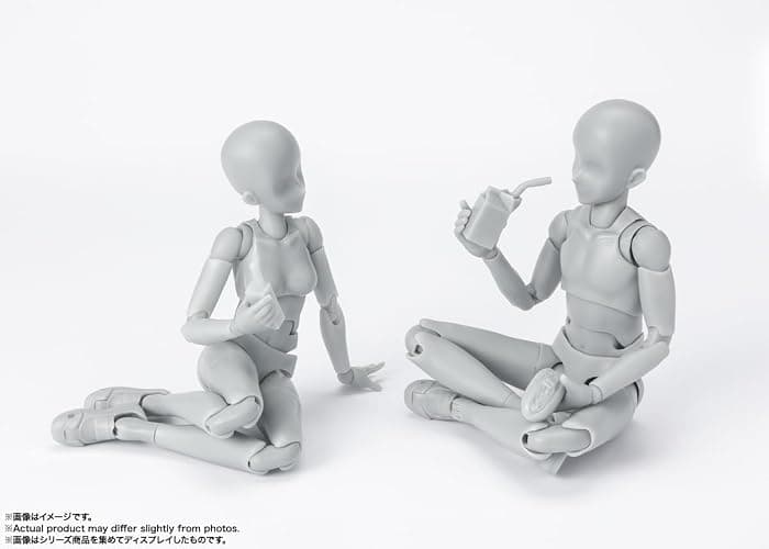 TAMASHII NATIONS - Tamashii - Body-Kun -School Life- Edition DX Set (Gray Color Ver.), Bandai Spirits S.H.Figuarts Action Figure thumbnail 10