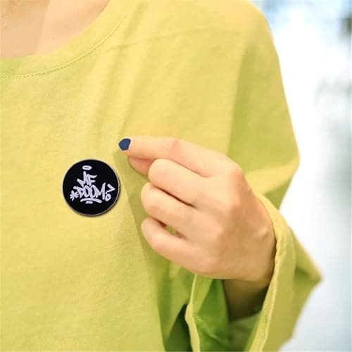 MF DOOM Pins Hip Hop Music Brooch Pin Metal Badge Punk Enamel Brooch Pin Fashion Enamel Pins Jewellery Gifts for Clothing Backpack Hat Decoration Accessory for Men Women Gifts thumbnail 6
