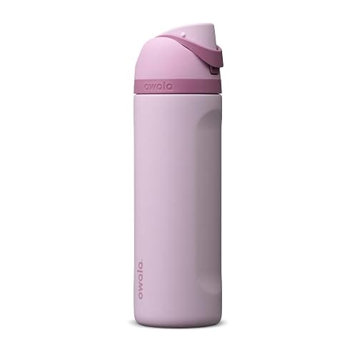 Owala FreeSip Stainless Steel Water Bottle 24 oz Lilac You A lot - Image 1