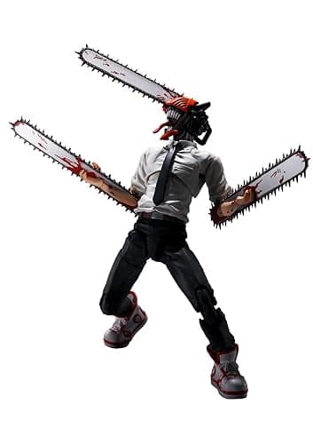 TAMASHII NATIONS - Chainsaw Man - Chainsaw Man, Bandai Spirits S.H.Figuarts Action Figure - Image 1