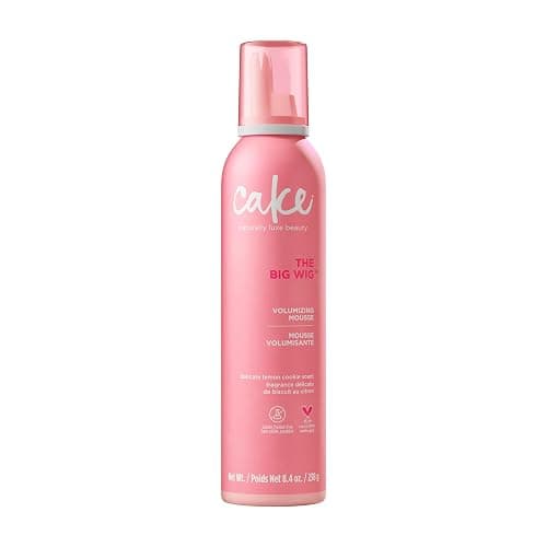 Cake Beauty Volumizing Mousse, The Big Wig - High Volume, Flexible Hold Hair Mousse with 450 F Heat Protection - For All Hair Types - 238 g - Image 1
