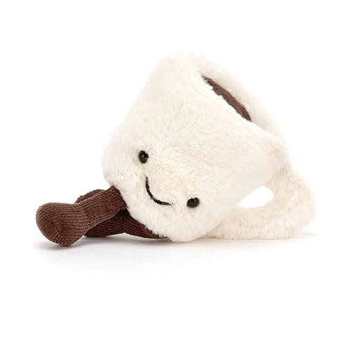 Jellycat Amuseables Espresso Cup Coffee Stuffed Toy, 4 inches - Drink Plush - Fun Gift Idea thumbnail 3