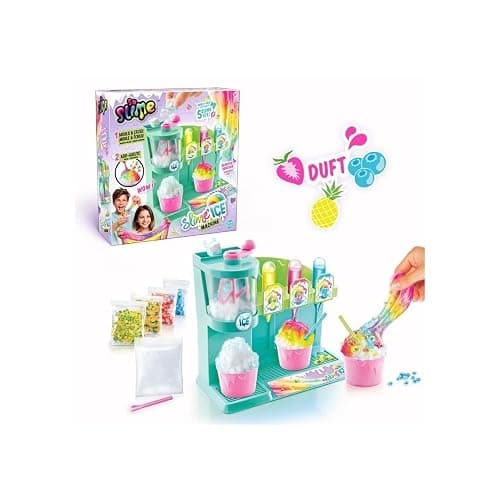 Canal Toys – So Slime – Slime-Eismaschine Set – würfeln • crushen • färben • dekorieren – 3 Töpfe, Slime, Duftfarbstoffe, Strohhalm-Löffel, Toppings – 5 Sorten – ab 6 Jahren – SSC 310 - Image 1
