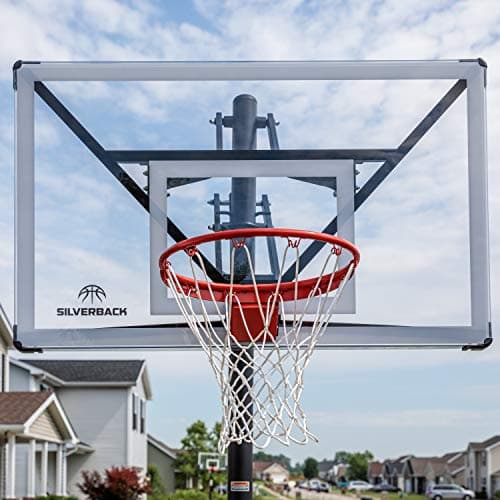 Silverback NXT 54" and NXT 60" In-Ground Basketball Hoops with Adjustable-Height Basketball Goal Backboard and QuickPlay Design thumbnail 9