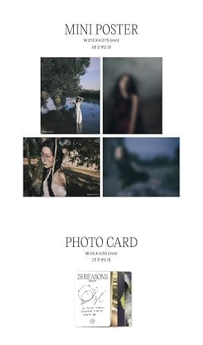 DREAMUS SEULGI (Red Velvet) - 1st Mini Album 28 Reasons (Photo Book Ver.) CD+Folded Poster (+ Folded Poster) (SMK1348) thumbnail 4