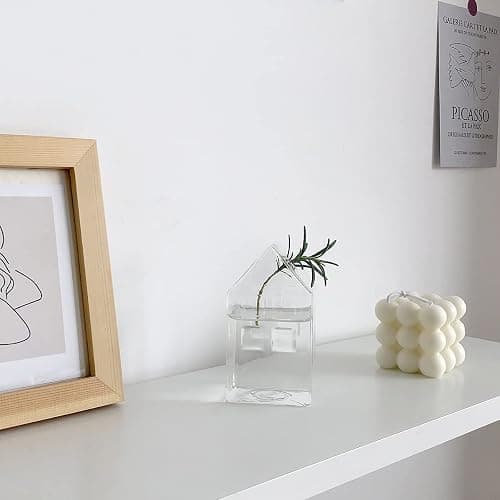 Duftkerze in Würfelform,2 Stück Weiß Bubble Kerze Candle,Sojawachs Kerzen Handgefertigt Duftkerze Aromatherapie Kerze für Dekoration Aesthetic für Schlafzimmer,Badezimmer,Dekoration thumbnail 6