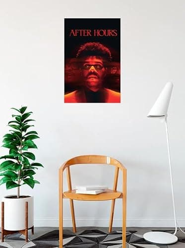 BUY ART FOR LESS Officially Licensed The Weeknd After Hours 24 x 36 Inch Poster - Vintage Style - Poster Paper - Ready to Frame thumbnail 2