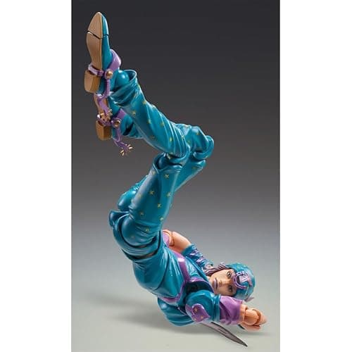 YLEAFUN JJBA Figure Johnny Joestar Figure Super Action Statue with Interchangeable Parts and Movable Joints Figurine Anime Collectibles Model,17cm thumbnail 5