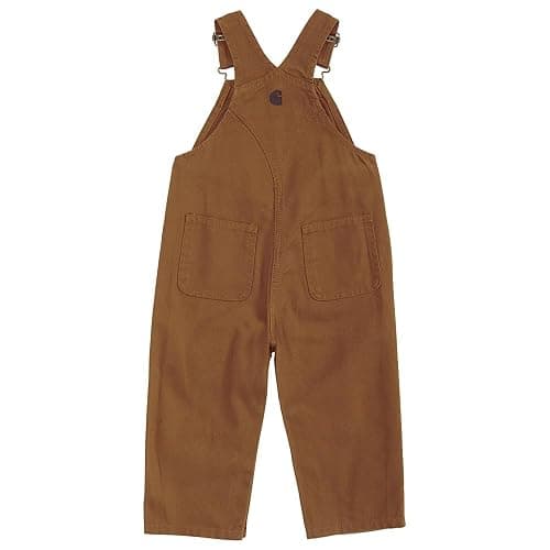 Carhartt baby-boys Canvas Bib Overalls thumbnail 2