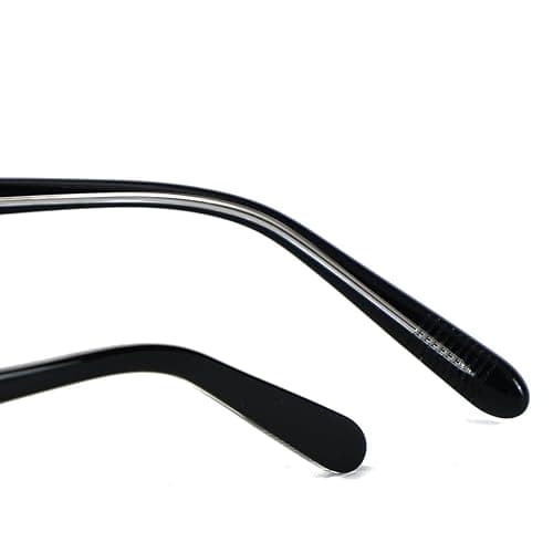 Small Frame Oval Glasses Anti Blue Light Tr90 Acetate Temple Retro Glasses Frame Eyeglasses Unisex thumbnail 8