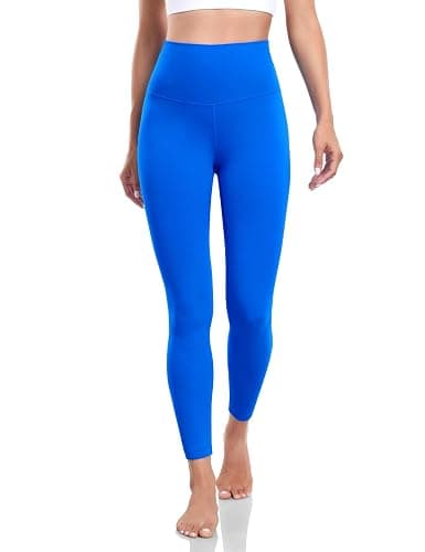 HeyNuts Pure&Plain x Yoga Pro Leggings 25'', Buttery Soft High Waisted 7/8 Lounge Yoga Pants thumbnail 4