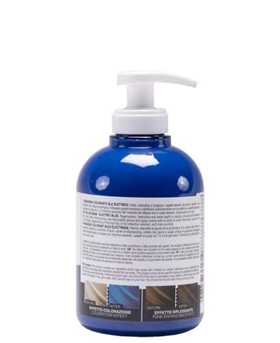 Alama Professional S.O.S Color&Go Maschera Colorata Blu Elettrico, Nutriente, Ravvivante, Riflessante Tonalizzante per Capelli Naturali, Colorati e Con Mèches thumbnail 2