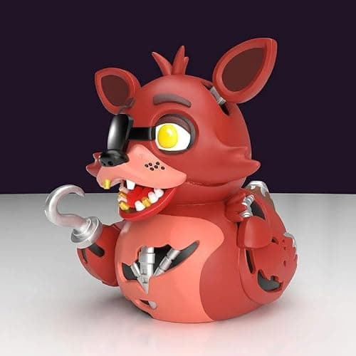 TUBBZ Boxed Edition: Five Nights At Freddy's - Foxy Cosplaying Rubber Duck Vinyl Figure thumbnail 3