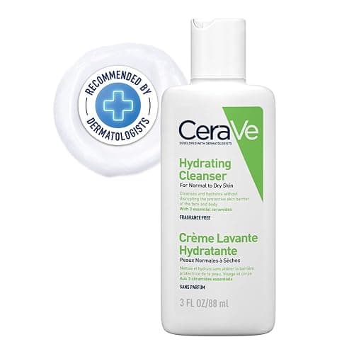 CeraVe Hydrating Cleanser for Normal to Dry Skin 236 ml with Hyaluronic Acid and 3 Essential Ceramides - Image 1