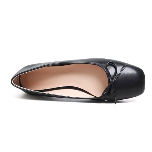Dear Time Women's Casual Foldable Ballet Flats Square Toe Ballerina Flats Shoes Comfortable thumbnail 7