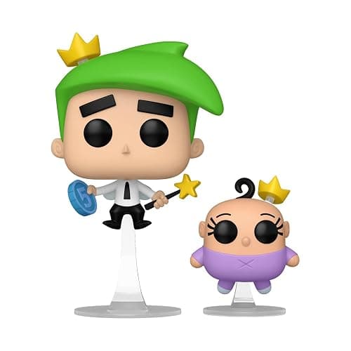 Funko Pop&Buddy: Fairly Odd Parents - Cosmo and Poof - Collectable Vinyl Figure - Gift Idea - Official Merchandise - Toys for Kids & Adults - Cartoon/Animation Fans thumbnail 2