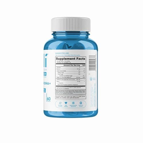 Goli Zero Sugar Ashwagandha Gummies with KSM-66, L-Theanine, Maca and Vitamin D - No Sugar Alcohols - Vegan, Keto-Friendly, Non-GMO thumbnail 4