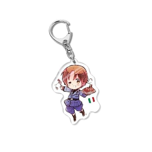 GO2COSY Set of 10 Anime Axis Powers Hetalia Acrylic Keychain Pendant Key Chain thumbnail 2