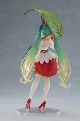 Taito Prize Hatsune Miku Wonderland PVC Hatsune Miku Thumbelina Statue 18cm thumbnail 6