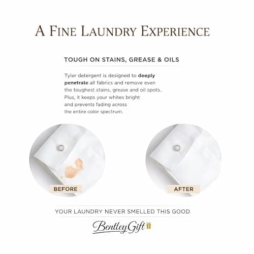 Tyler Candle Company Glam Wash Laundry Detergent, Diva, Liquid, 128 Fl Oz,HE Safe w/Dryer Sachet Pouch, Pull and Pour Spill Proof Cap thumbnail 7