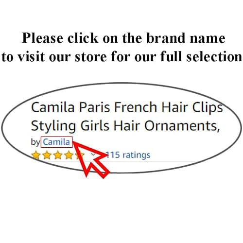 Camila Paris CP33/2 French Hair Side Comb Small Tortoise Shell French Twist Hair Combs Decorative, Strong Hold Hair Clips for Women Bun Chignon Up-Do Styling Girls Hair Accessories, Made in France thumbnail 8
