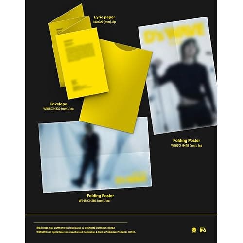 DAESUNG - 1st mini album D'S WAVE YELLOW VERSION thumbnail 4