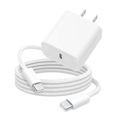 3FT 20W Fast Charger Adapter for AirPods 4 Gen 4 Generation,AirPods Pro 3 2025/Pro 2 2nd, Air Pods Max 2024, iPhone 17 16e 16 15,iPad 10th, USB Type C Woven Cable Charging Heads,Samsung and More - Image 1
