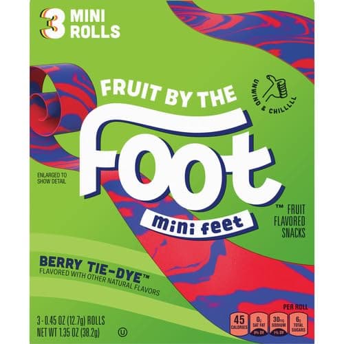 Fruit by the Foot Berry Tie Dye Mini Snacks 3 Count thumbnail 4