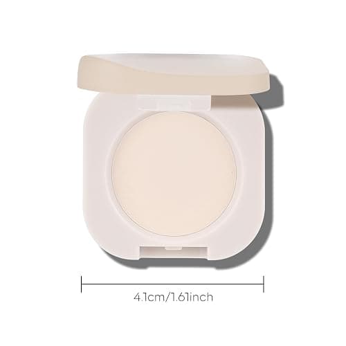 KYDA Single Matte Eyeshadow, Sheer Off White Vanilla Eyeshadow, Blendable Brightenning Primer for Eyes Shadow, Ultra-fine Lightweight Powder, Moonlight thumbnail 7