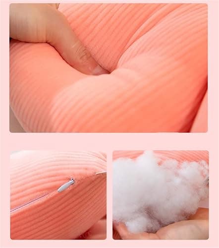 WYIKE Flower-Shaped Cute Pillow, Flower Cushion, Reading Pillow and Leisure and Comfortable Pillow, Car Cushion (Pink, 40cm*40cm) thumbnail 6