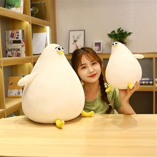 26/40cm Simulation Mother Hen Doll, Funny Fat Chicken Plush Toys, Cute Cartoon Chicken Pillow, Creative Gift (26.cm) thumbnail 3
