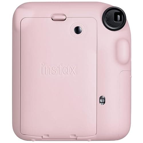 Fujifilm Instax Mini 12 Instant Camera Blossom Pink Bundle with Fuji Instax Mini Film Value Pack (20 Sheets) + Protective Carrying Case + Photo Album + Microfiber Cleaning Cloth thumbnail 5