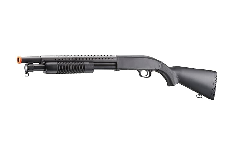 Pump Action Airsoft Shotgun with Full Metal/Steel Barrel 300 FPS (Airsoft Gun) thumbnail 2