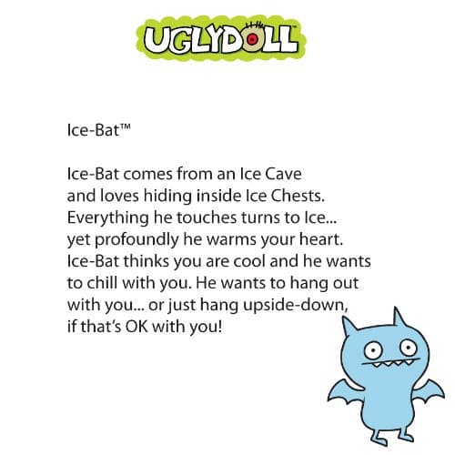 GUND Ugly Doll Classic Plush Doll, Icebat thumbnail 2