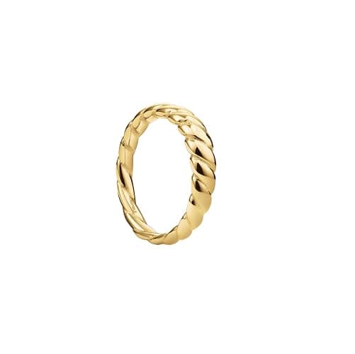Rosefield Damenring Croissant Goldfarben JRSC - Image 1