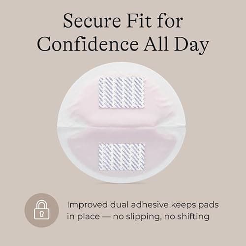 Lansinoh Stay Dry Disposable Nursing Pads, Soft and Super Absorbent Breast Pads, Breastfeeding Essentials for Moms, 200 Count thumbnail 6