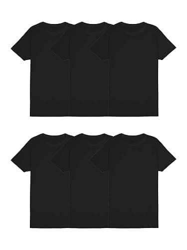 Fruit of the Loom Men's Crew Tee Undershirts, Moisture Wicking & Tag Free, Also Available in Big & Tall - Image 1